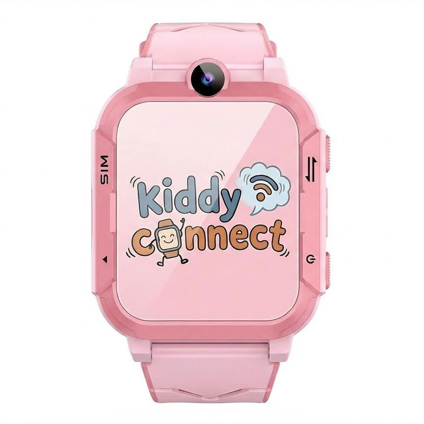 Montre Connectée Fille/Garçon 4G, GPS+LBS+WiFi 5-16 Ans ADM